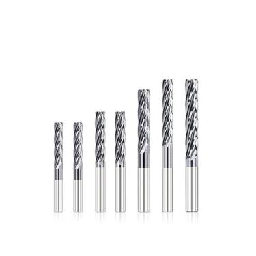 Imagem de WZFC Escareador de máquina de carboneto Espiral Chucking Reamer Ferramentas de corte, 5x25x50-4F