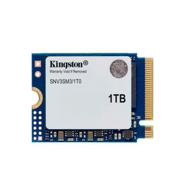 Imagem de SSD Kingston NV3, 1TB, M.2 2230, NVMe PCIe 4.0, Leitura 6.000 MB/s, Gravação 5.000 MB/s SNV3SM3/1T0-Unissex