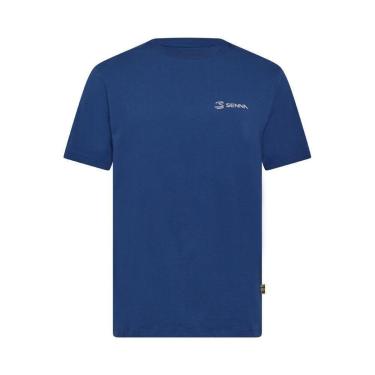 Imagem de Camiseta M/C Logotipia Relevo Legacy Masculino Busque Sua Verdade Ayrton Senna-Masculino