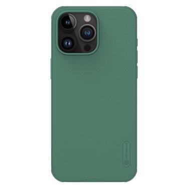 Imagem de Capa Anti Impacto Nillkin Super Frosted Shield Pro Magnetic Case para IPhone 15 Pro Max (Verde)