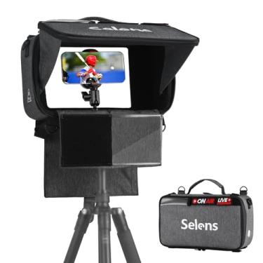 Imagem de Selens Kit de montagem de gravação de jogo de montagem de cerca compatível com iPhone, Mevo, Insta360 e outras câmeras de ação para gravação ao vivo ou prática pessoal como beisebol, futebol, basquete