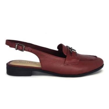 Imagem de Sapato Slingback Bottero Salto Baixo Bico Redondo-Feminino