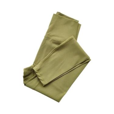 Imagem de Calças De Yoga Femininas De Cintura Alta Ajustadas Para Levantar O Bum