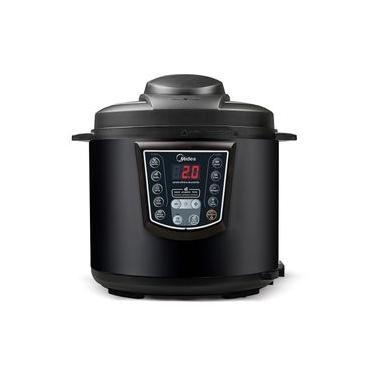 Imagem de Panela de Pressão Elétrica 6 L Digital Preta Midea