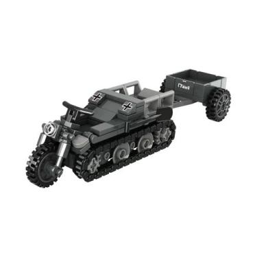 Imagem de Blocos De Montagem De Modelo De Tanque Militar Da Segunda Guerra Mundi