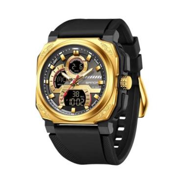 Imagem de Relógio Esportivo Digital Masculino Militar À Prova d'Água SANDA 3356 