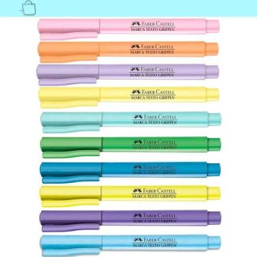 Imagem de Marca Texto Grifpen Faber-Castell 10 Cores
