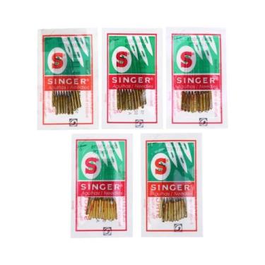 Imagem de Pacote Com 50 Agulhas De Máquina De Costura De Tamanhos Mistos, Acessó