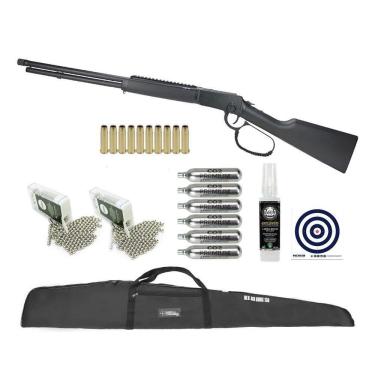 Imagem de Carabina De Pressão Co2 Legends Cowboy Renegade 4,5+kit Pro