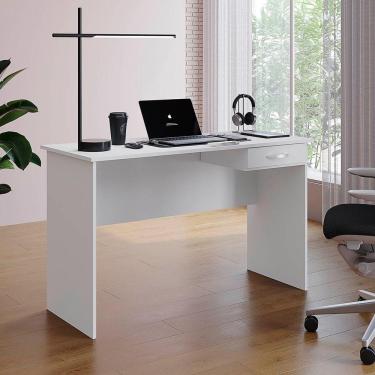 Imagem de Mesa De Escritório Com Gaveteiro Susy Mb1 Cor Branco