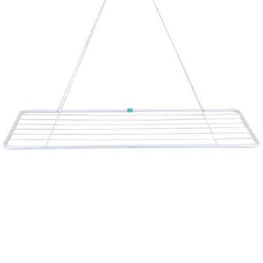 Imagem de Varal Suspenso De Teto 1,20M Para Apto ou Casa Regulável com Capacidad