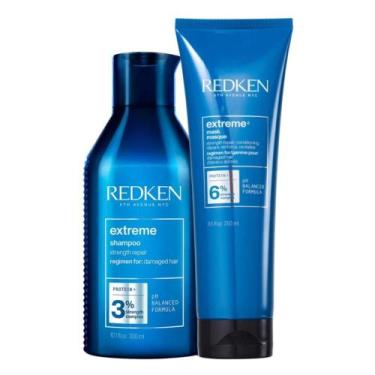 Imagem de Kit redken extreme shampoo 300ml + mascara 250ml