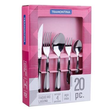 Imagem de Faqueiro 20 Peças Inox Tramontina Laguna 66906/443