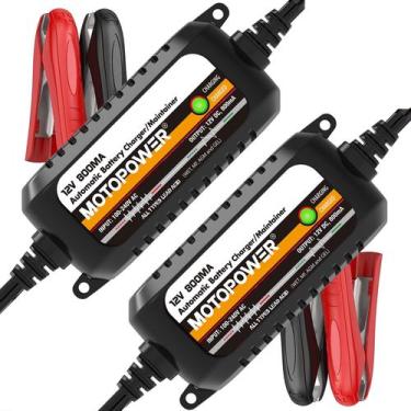 Imagem de Cargador de Batería MOTOpower MP00205C 12V 800mA Paquete de 2