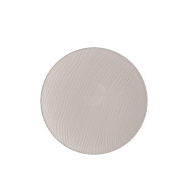 Imagem de Prato de Sobremesa Relevo Dunas Cinza Germer Porcelanas