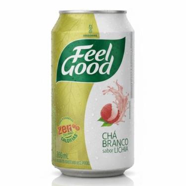 Imagem de Chá Branco C/ Lichia Zero Caloria FEEL GOOD 330ml