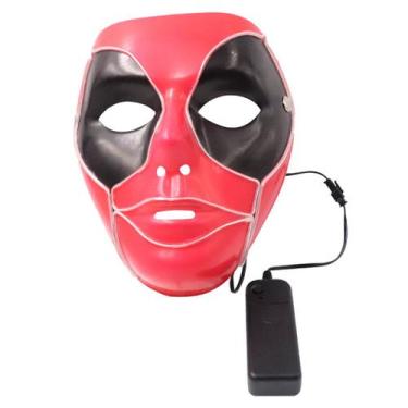 Imagem de Máscara Deadpool Full Face Cosplay, adereços de fantasia para Hall - y