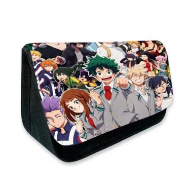 Imagem de Bolsa de lápis My Hero Academia Midoriya Izuku Poliéster - yiweisai