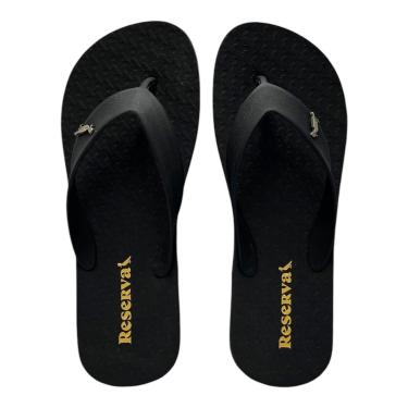 Imagem de Chinelo Reserva Go Masculino Preto RSV Logo-Masculino