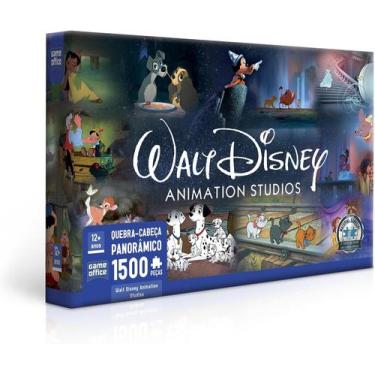 Imagem de Quebra-Cabeça Panorâmico -1500 Peças - Walt Disney Animation - Toyster