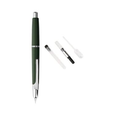 Imagem de Caneta-tinteiro Moonman A2 Leve Com Pena EF 0.4mm E Conversor De Tinta