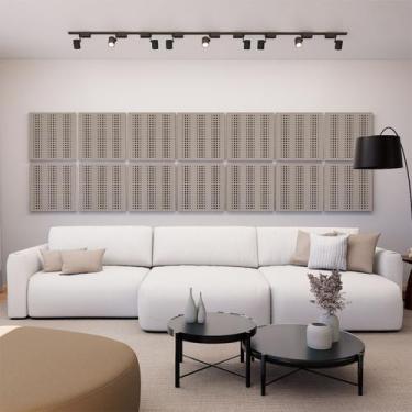 Imagem de Painel Acústico Absorvedor Decorativo 60x60 Skal 10 Maestra Acústica, 