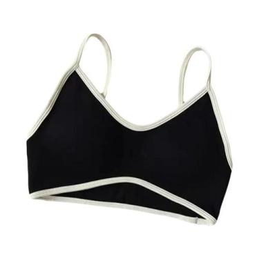 Imagem de Top Esportivo De Yoga E Fitness Sem Costura Com Bloqueio De Cores, Abs