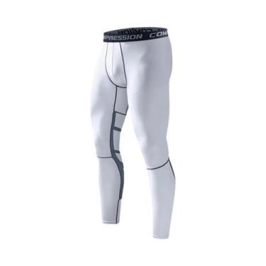 Imagem de Calças Leggings De Compressão Para Corrida Masculinas, Calças Esportiv