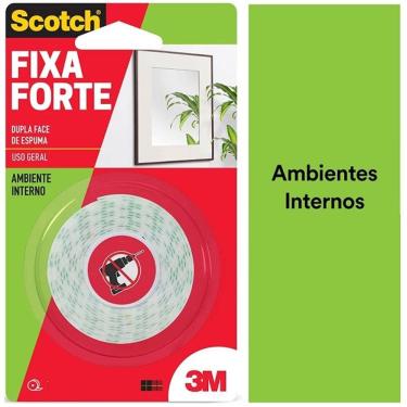 Imagem de Fita Dupla Face Fixa Forte Espuma 3M 19MM X 1,5M