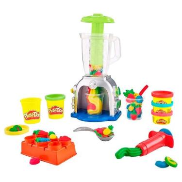 Imagem de Conjunto Massinha Play-Doh Liquidificador Smoothies Coloridos com 5 Po