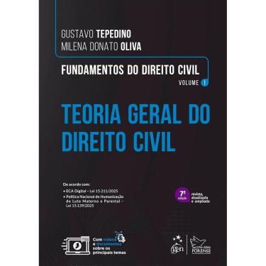 Imagem de Tepedino/Oliva-Fundamentos Do Direito Civil - Teoria Geral Do Direito Civil
