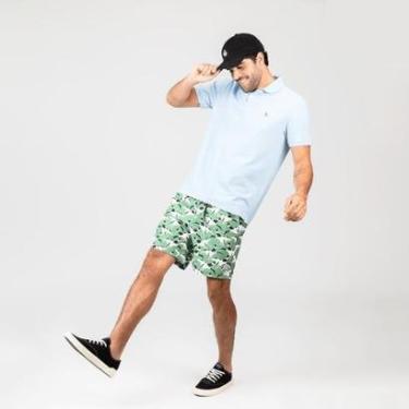 Imagem de Original Penguin Shorts Penguin Flying Goose Verde Aspargo-Masculino