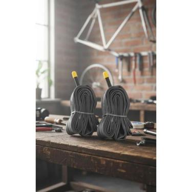 Imagem de 2 Câmaras Aro 26 Bico Grosso Schrader Bicicleta 33mm MTB - Congratulat