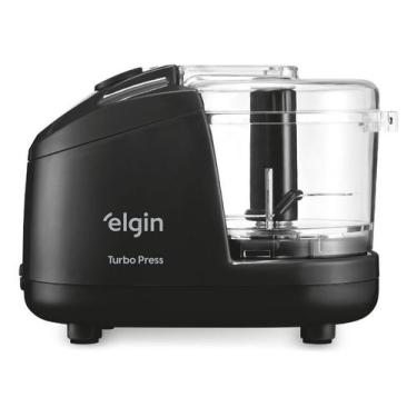 Imagem de Mini Processador Elgin Turbo Press 150w Preto 110v Preto