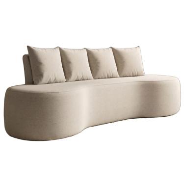 Imagem de Sofa 3 Lugares Organico Ibiza 210 cm Boucle Vazzano