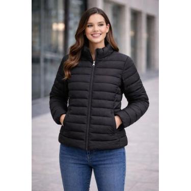 Imagem de Jaqueta Bomber Feminina Peluciada Premium Poliéster 2307 - Fashion Nee