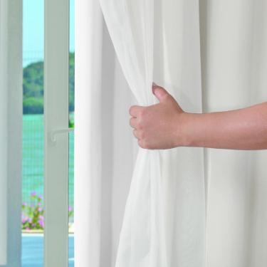 Imagem de Cortina Blackout Bella Janela 3,00m x 2,50m Pratika Lisa Slim Cor Branco