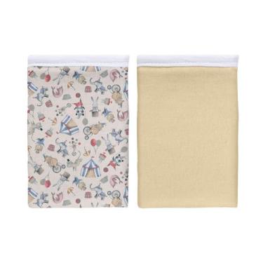 Imagem de Kit 2 Fronhas Bebê para Travesseiro Berço Recem Nascido 30cm x 40cm Es