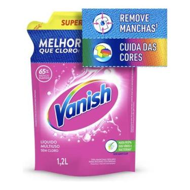 Imagem de Tira Manchas Líquido Sem Cloro Multiuso Sachê 1,2 Litros Van - Congrat