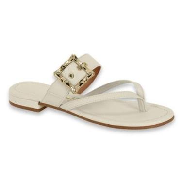 Imagem de Sandalia Feminina Tamanco Vizzano Salto Baixo Fivela Ref: 6370.739-Feminino