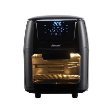 Imagem de Fritadeira Air Fryer Oven Amvox 12L Digital com Visor Preto 220V, 220V