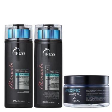 Imagem de Truss Miracle Kit Shampoo Condicionador e Specific Mask 180g