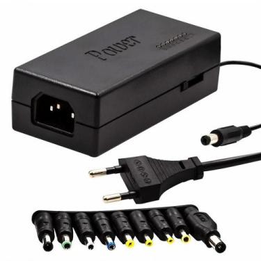 Imagem de Fonte Universal para Notebook XWB-120W Bivolt Ajustável 12V24V Preto D