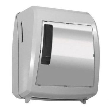 Imagem de Toalheiro Auto Corte Elite Class Branco N22 para Papel Bobina Até 200M com Sistema Auto...