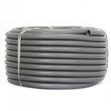 Imagem de Conduíte Eletroduto Corrugado 3-4 25MM para Condução e Proteção de Fios e Cabos Elétricos Flexível Cinza Higipack