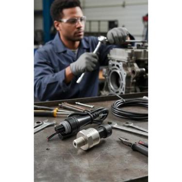 Imagem de Sensor Pressão 150PSI 5V Para Injeção Eletrônica - Congratulations Sto