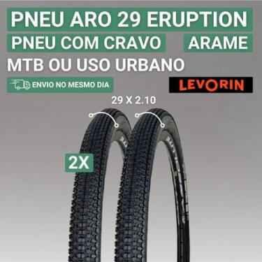 Imagem de Pneu de Bicicleta Aro 29 Levorin Eruption 2.10 2.30 2.40, 2 PNEUS 2.10