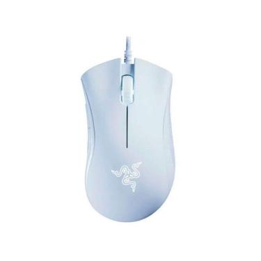 Imagem de Mouse Gamer Razer DeathAdder Essential, com Fio, 6400 DPI, Branco - RZ01-03850200-R3M1-...