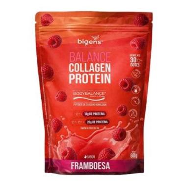 Imagem de BIGENS BALANCE COLLAGEN PROTEIN 600G FRAMBOESA-Unissex