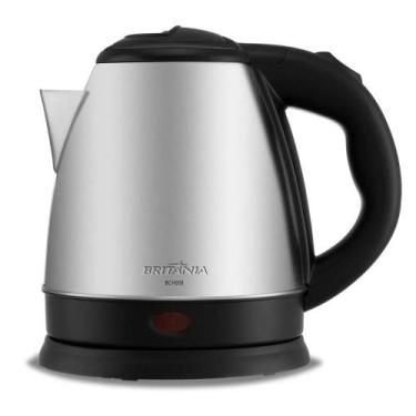 Imagem de Chaleira Elétrica Jarra Térmica Inox 1 Litro Café Chá Sem Fio 110v Bri